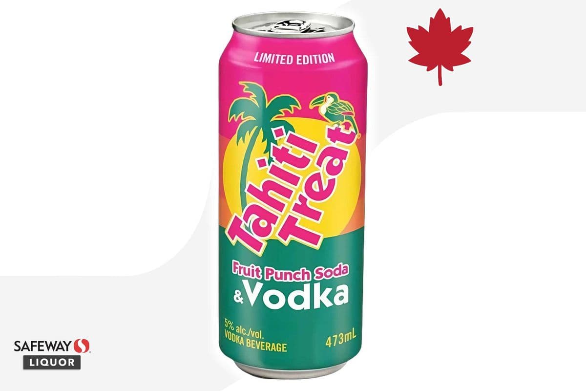Tahiti Treat Fruit Punch Soda & Vodka (1 x 473 ml)
