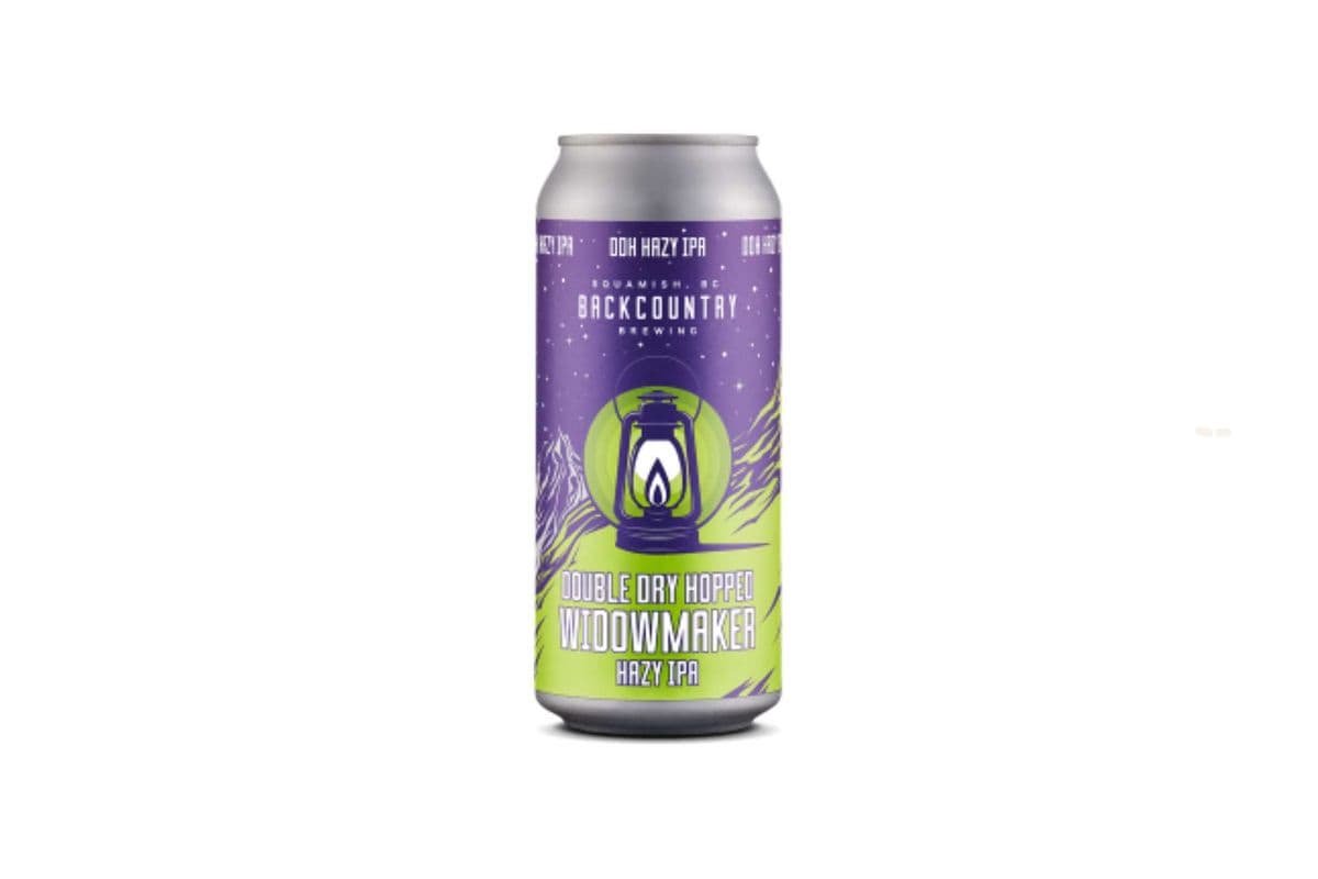 Backcountry Double Dry Hopped Widowmaker Hazy IPA (473ML) (1 x 473ML)