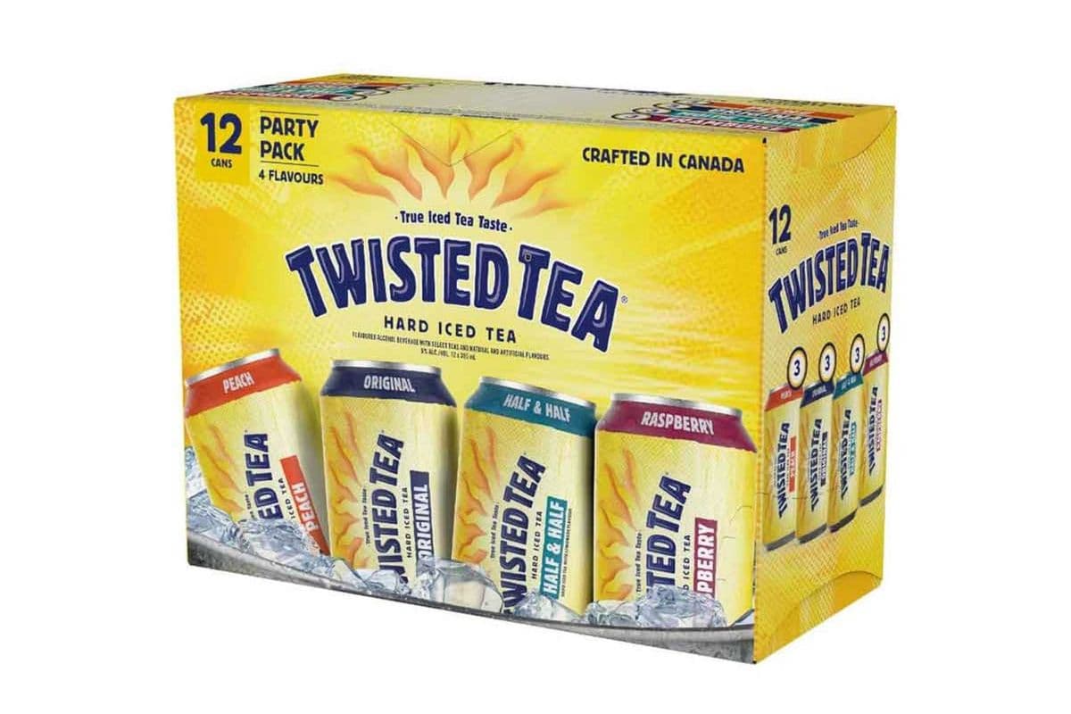 Twisted Tea Variety Pack (12 Pack) (12 x 355ML CAN)