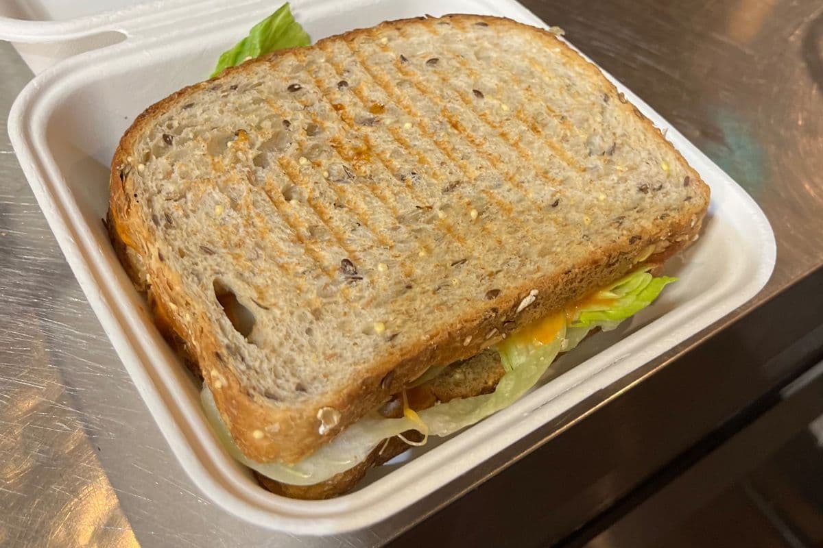Grilled chicken sandwich