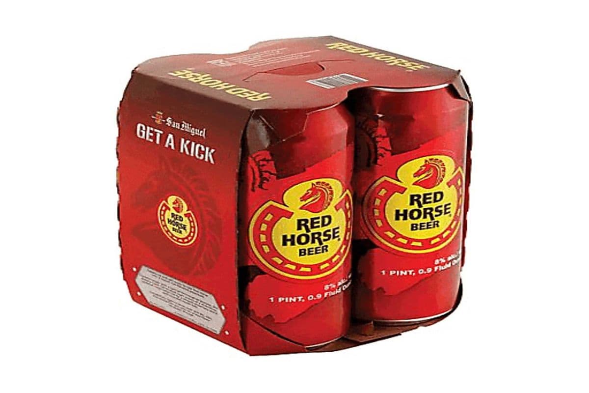RED HORSE 500ML 4 CANS (4 x 500ML)