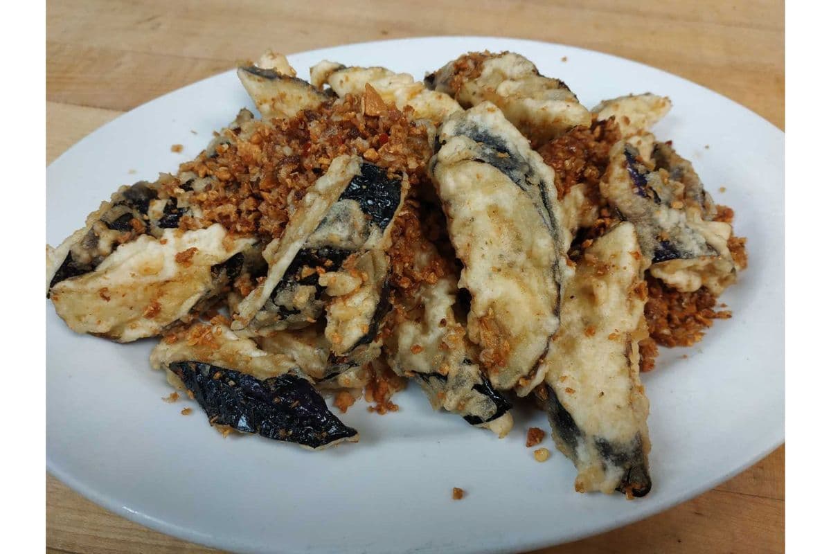 28a. Salt and Pepper Eggplant