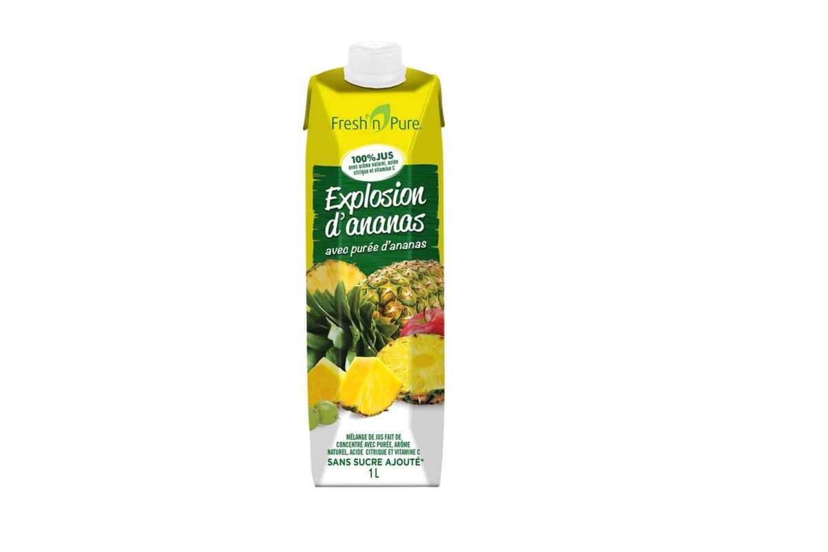 Fresh and Pure Pineapple Burst Juice 1 L (1 l)