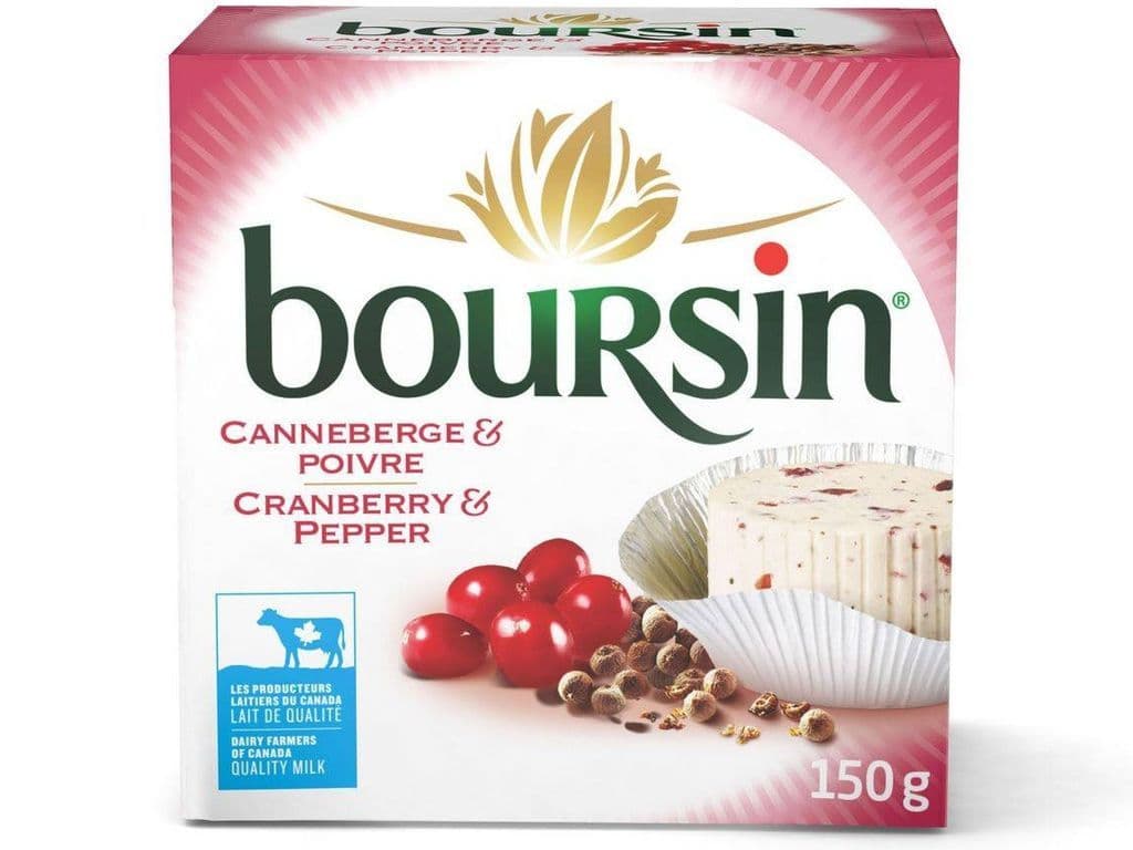 BOURSIN CRANBERRY CHEESE 150G