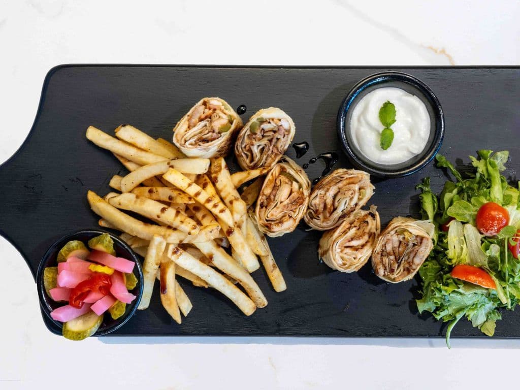 Damascus Shawarma Arabic Plate