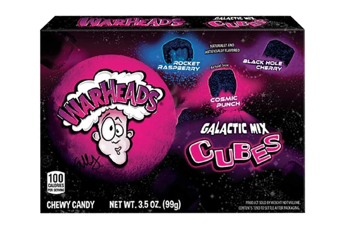 Warheads - Galactic Cubes (3.5oz Theater Box)