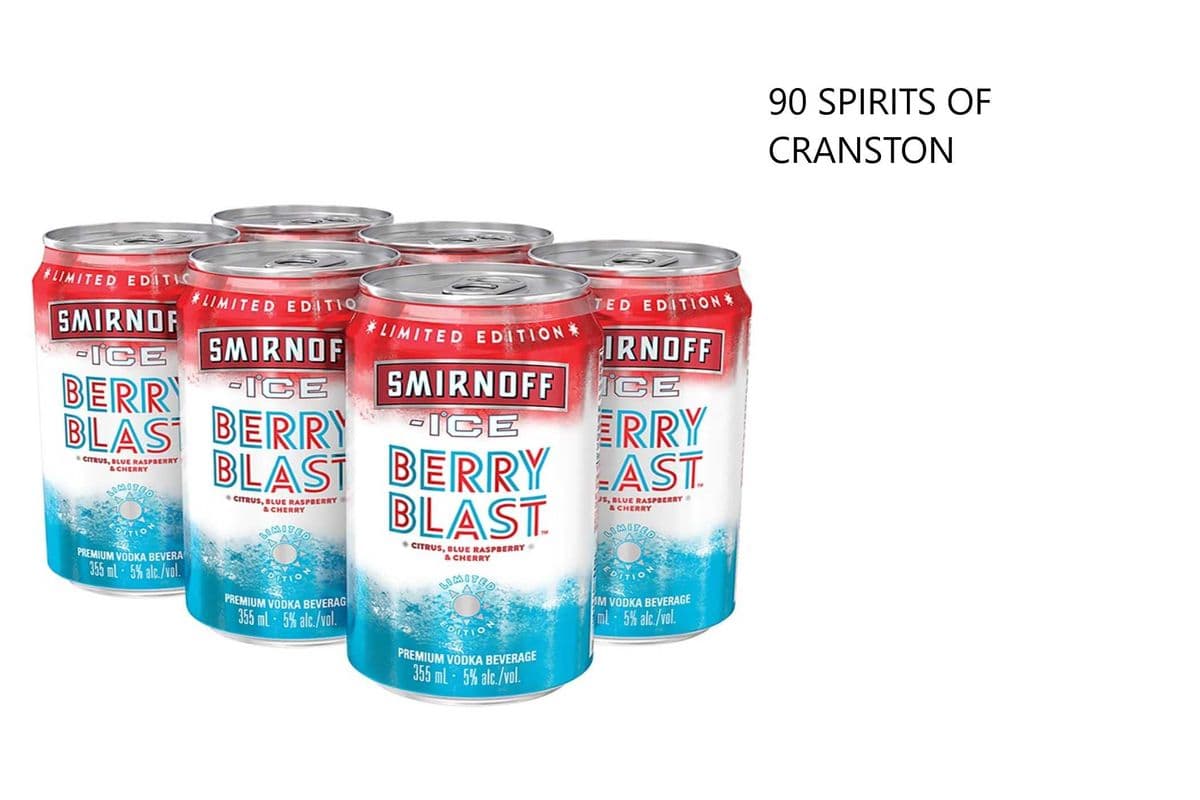 SMIRNOFF ICE BERRY BLAST 6 CANS (1 x 6x355ML)