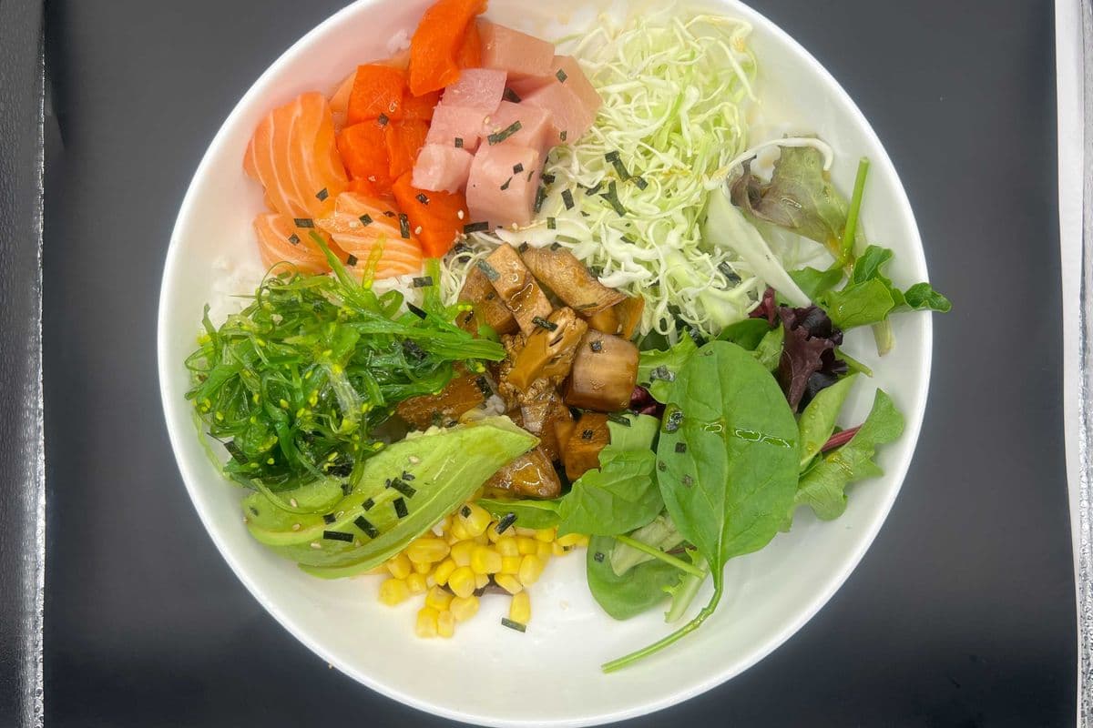 Assorted Seafood Poke Bowl