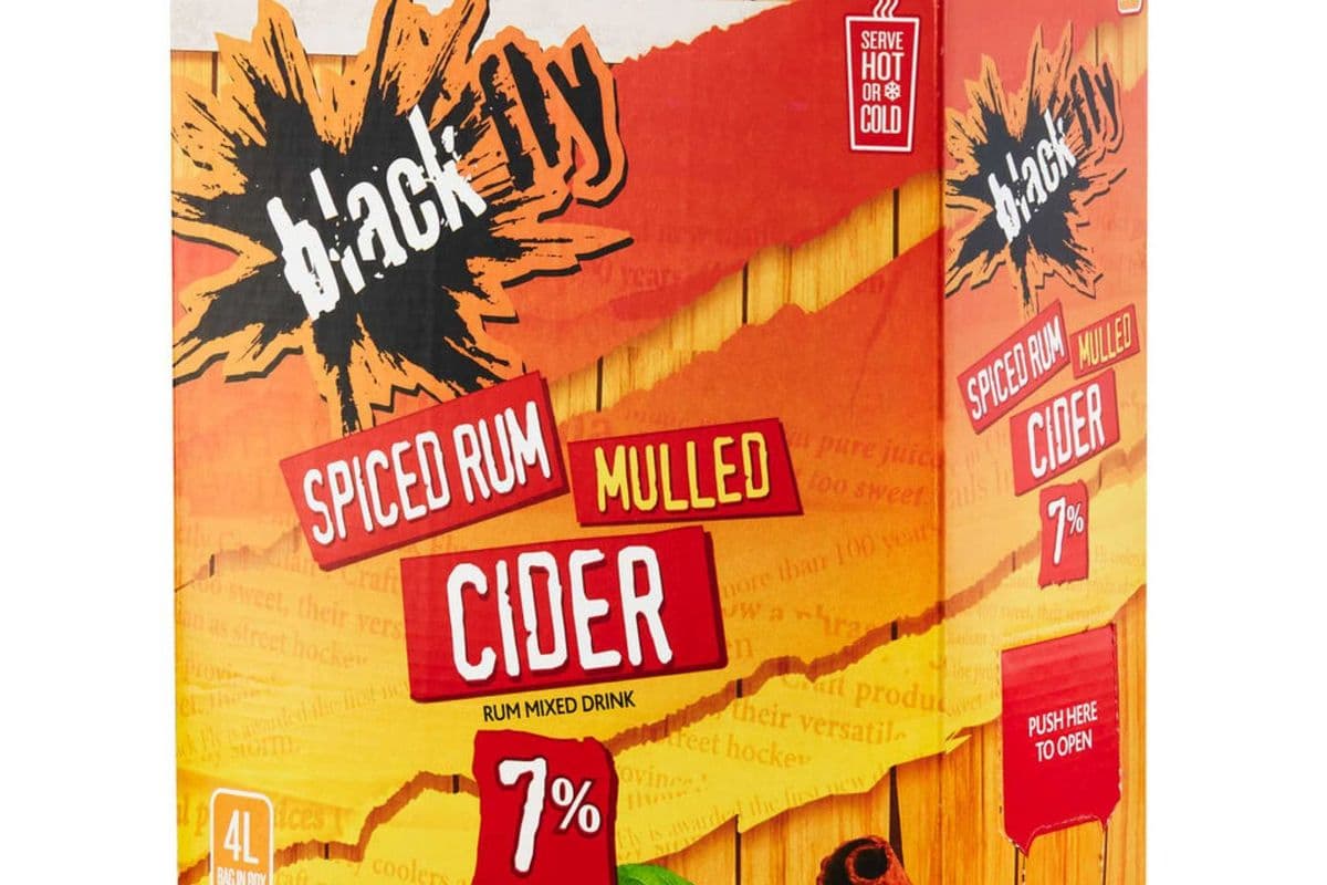 BLACK FLY SPICED RUM DRINK (4L) (1 x 4L)