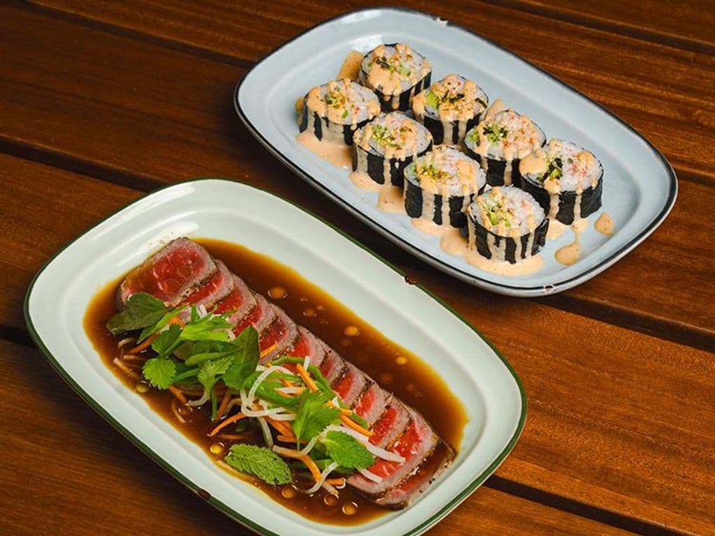 Steak & California Roll