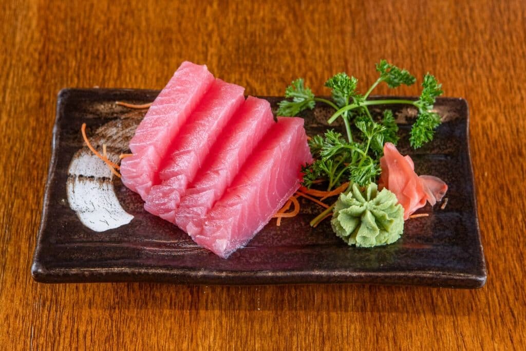 Tuna Sashimi A La Carte (4 pcs)