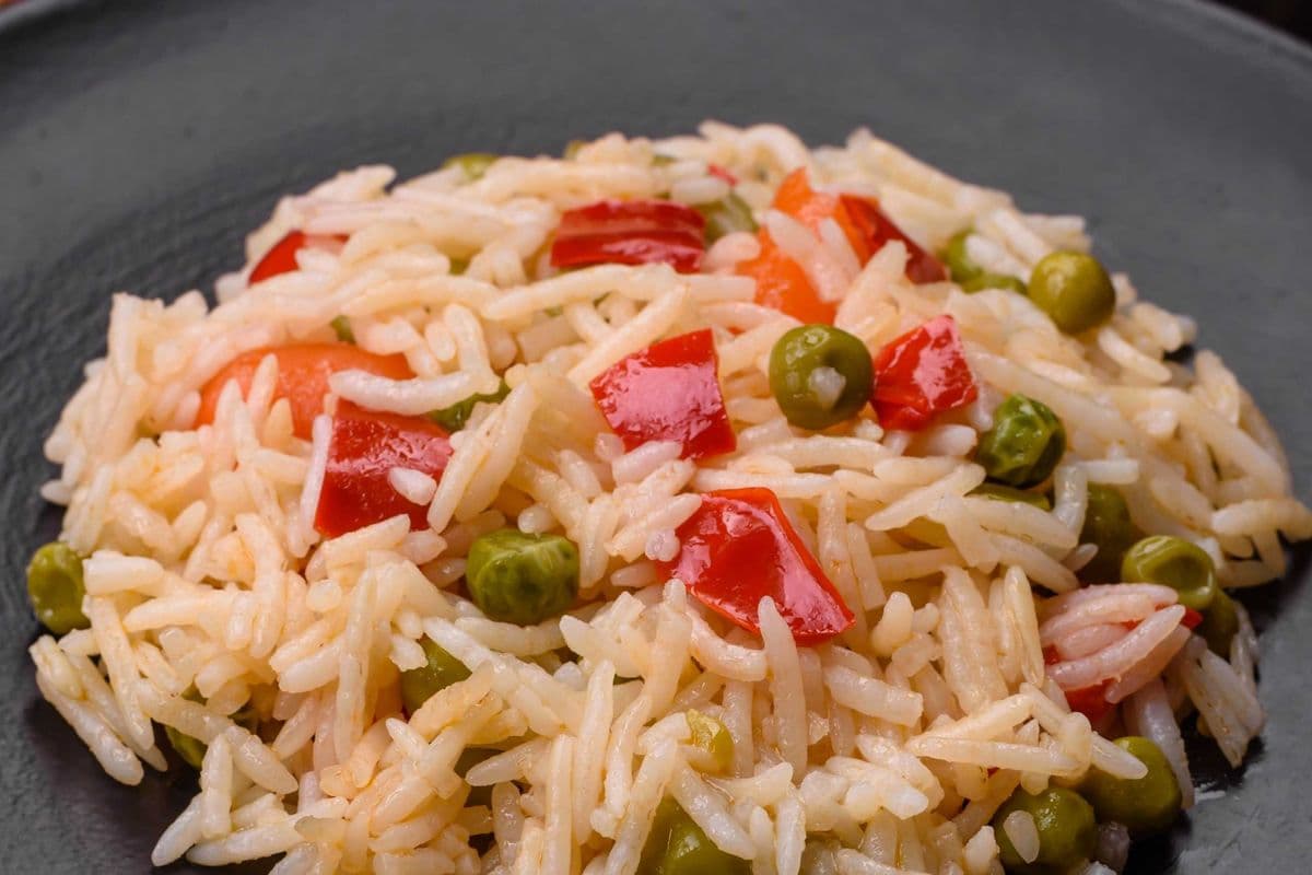 Basmati Rice with Diced Veggies ( Medium )