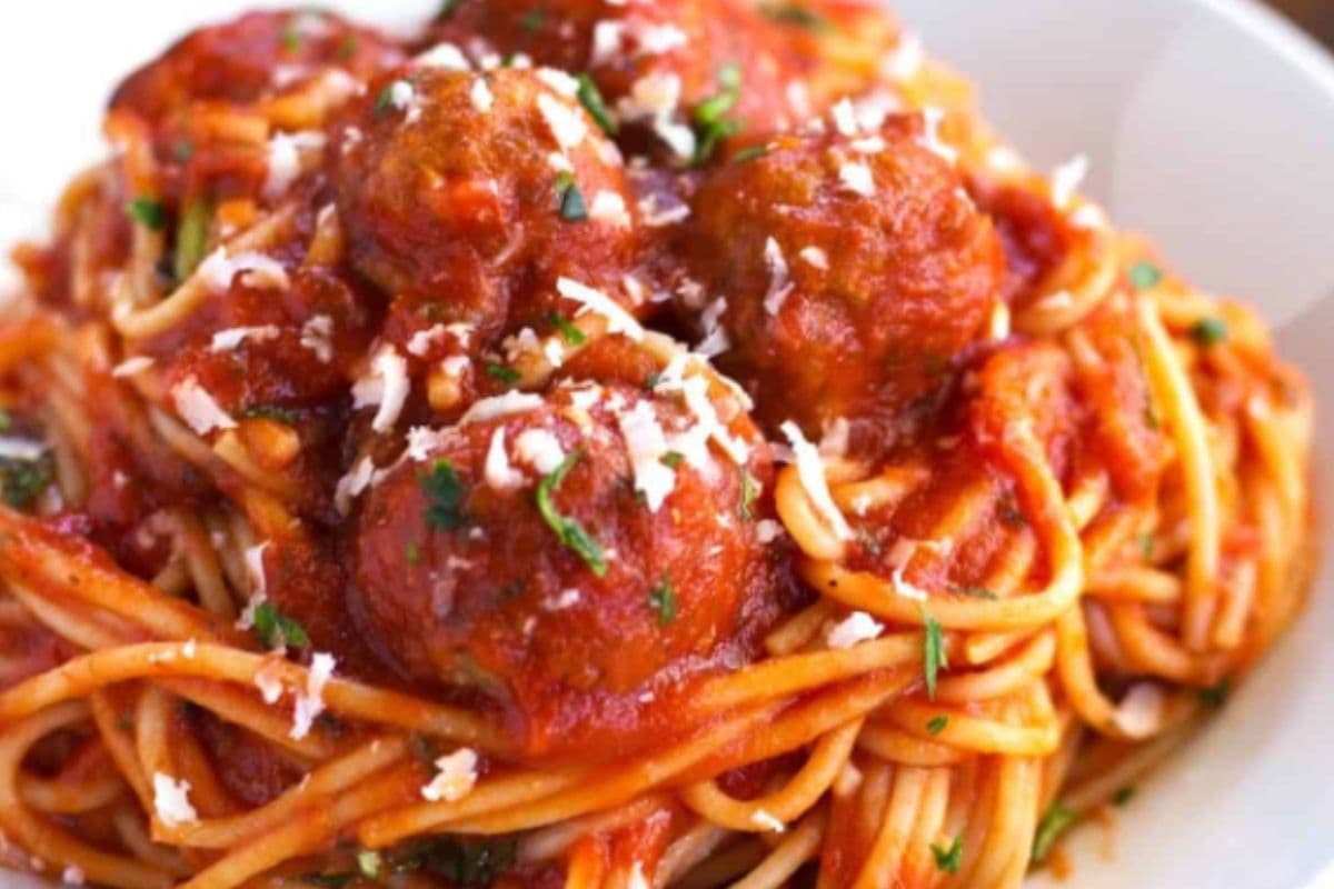 Spaghetti Meat balls VEGAN