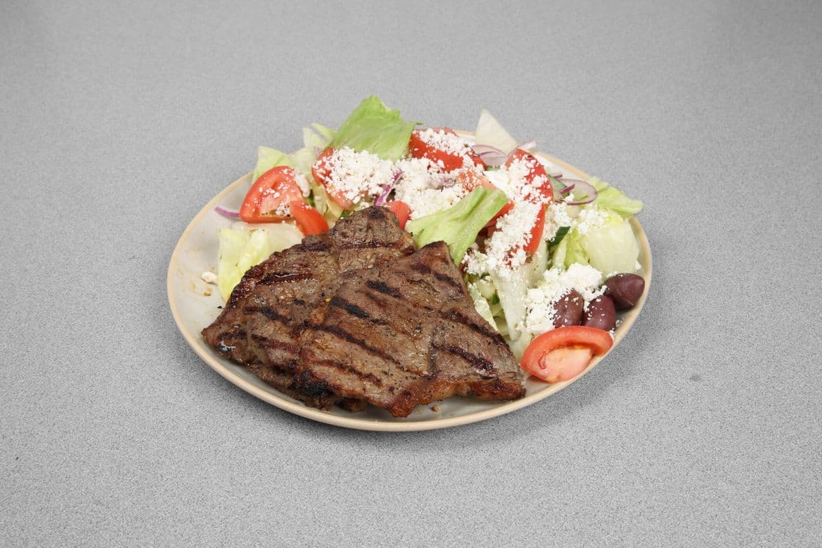 NEW! Greek Salad with Steak