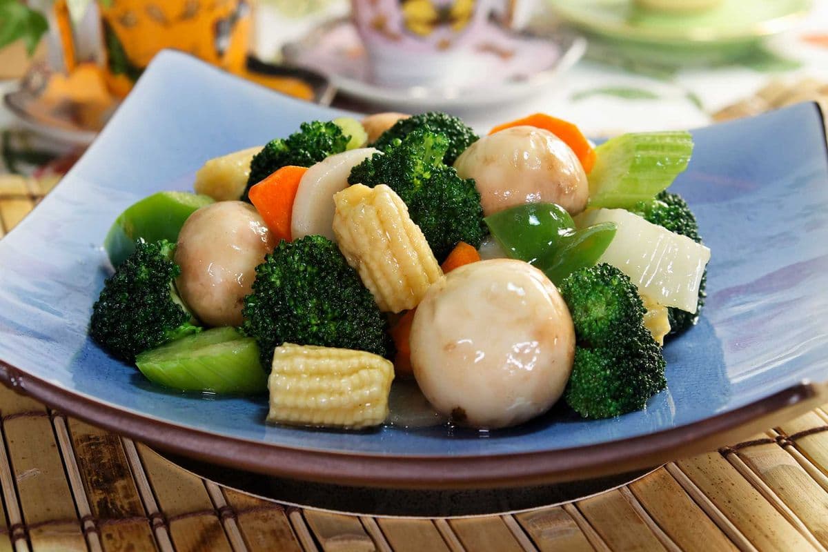 Sauteed Mixed Chinese Vegetables