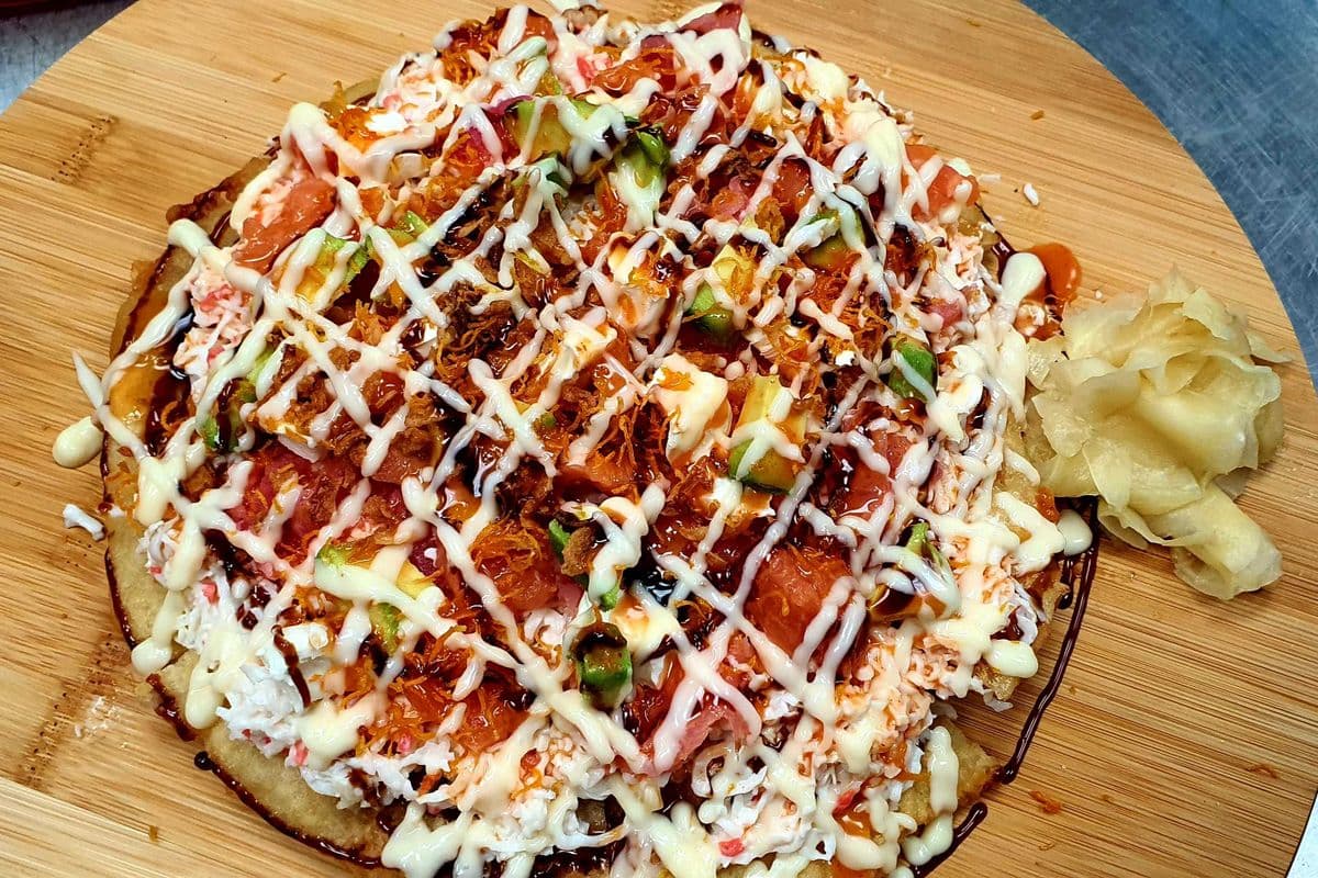 Big Sushi Pizza