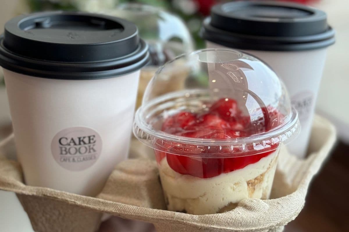 Cherry Cheesecake in a Cup