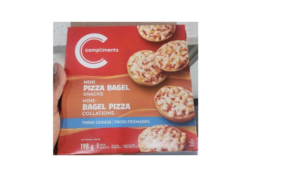 Comp Mini Pizza Bagel Snacks 198 g