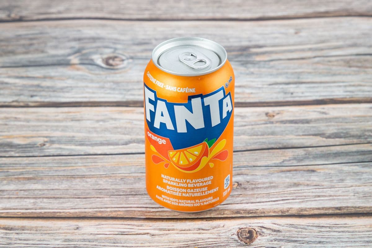 Canned Orange Fanta