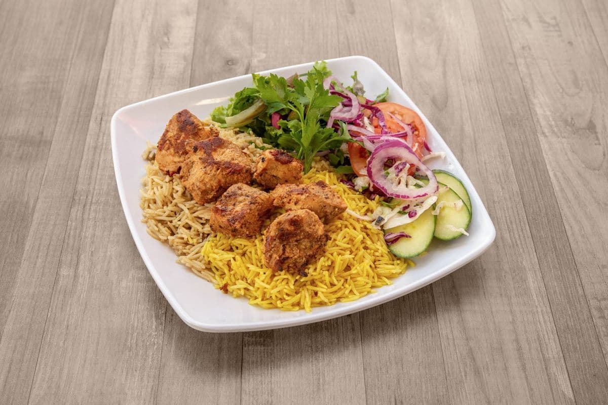 Chicken Kabob Platter