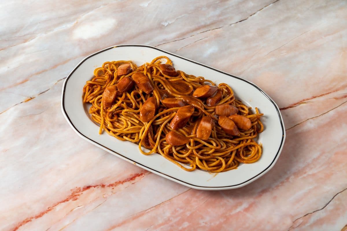 Spaghetti saucisse