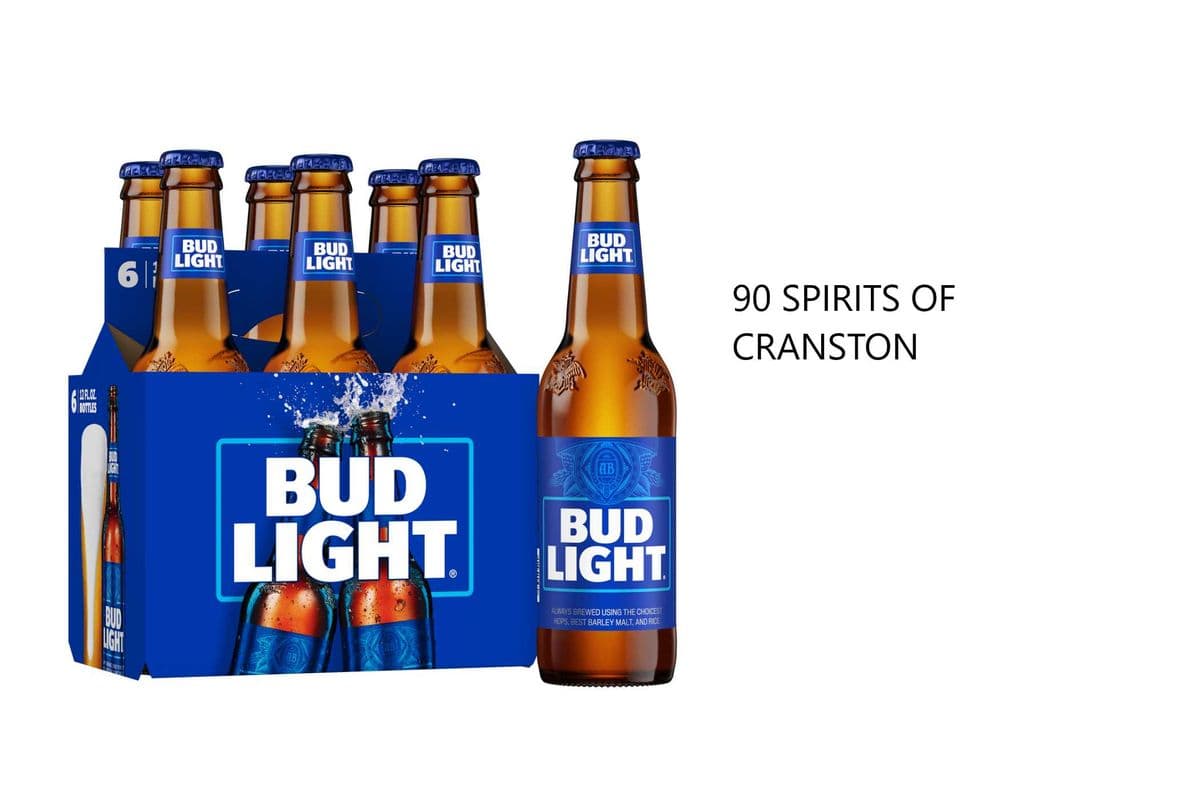 BUD LIGHT 6 BOTTLES (1 x 6x341ML)