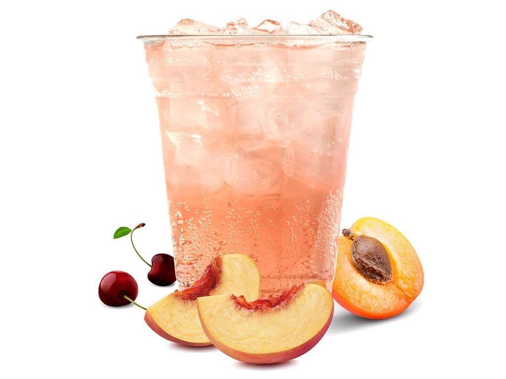 Peach Punch Mocktail