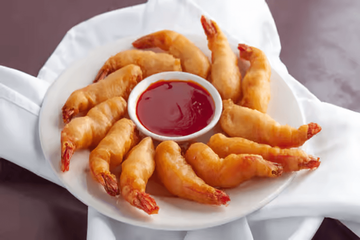 34. Deep-Fried Prawns