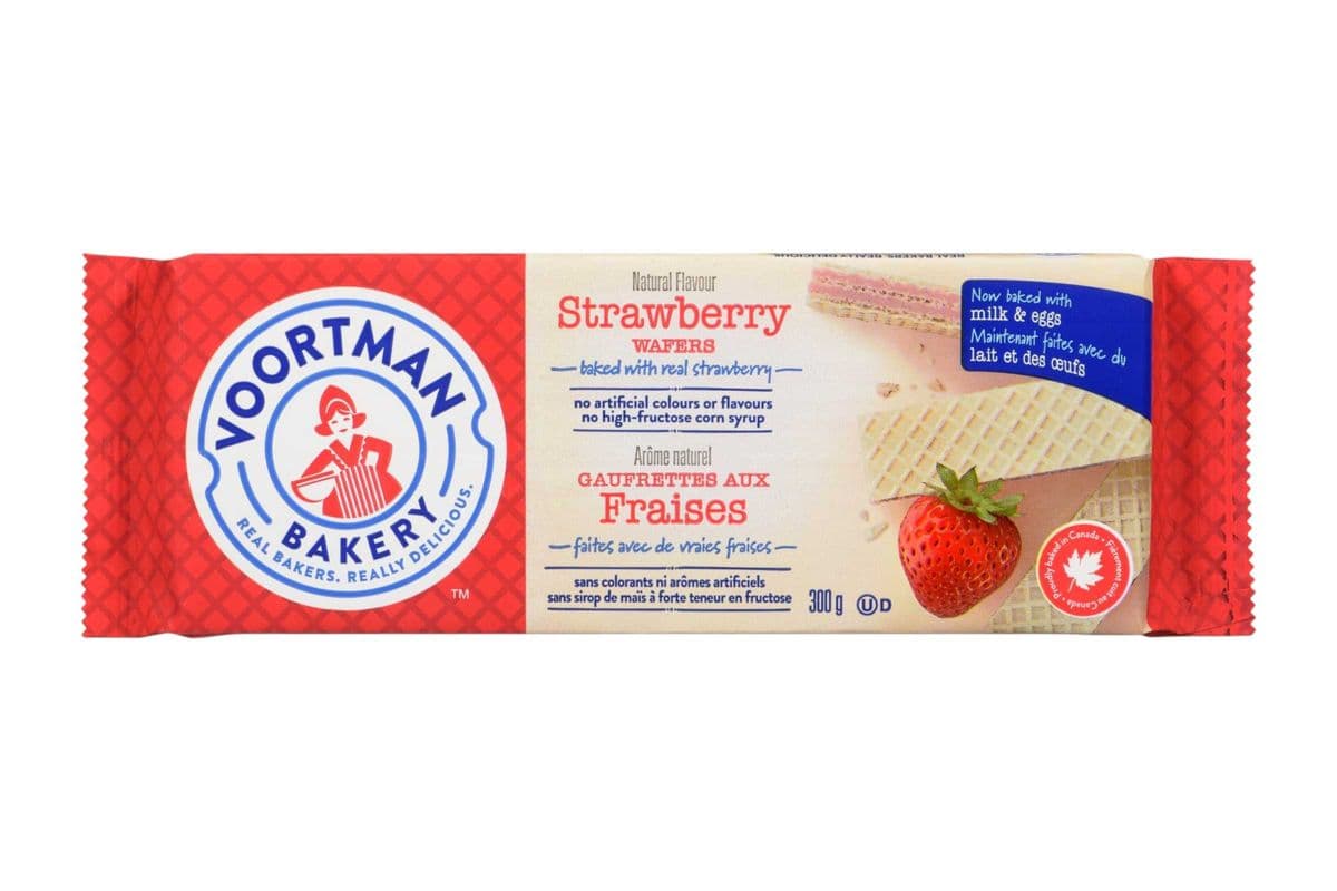 Voortman Strawberry (No Sugar) (300gm) (150 Cal)