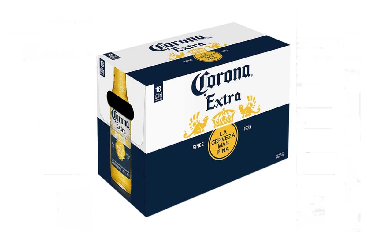Corona Extra (18 x 330 ml bottles)
