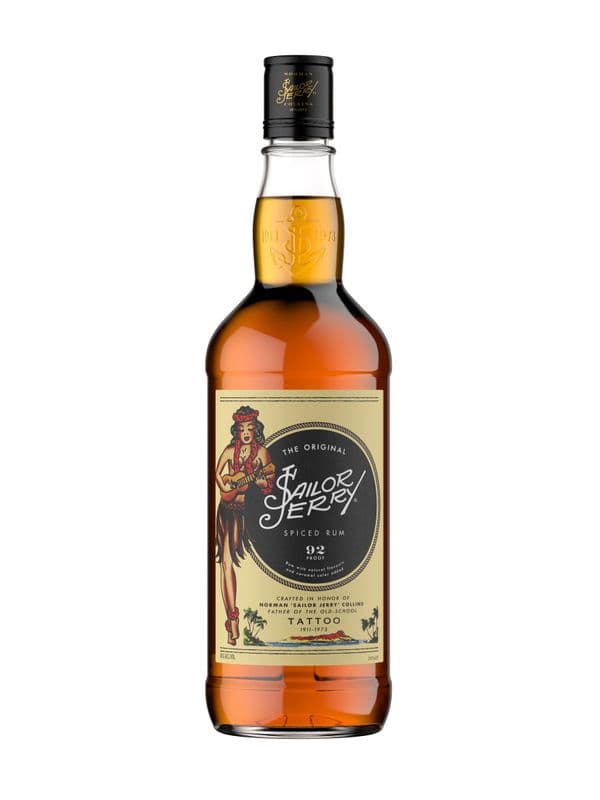 Sailor Jerry Spiced Rum (1 x 750 ml Bottle)