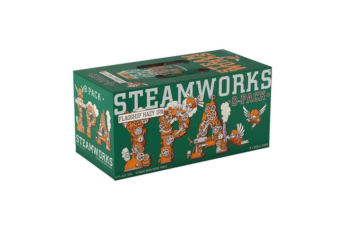 Steamworks Flagship IPA | 8pk (8 x 355ml)