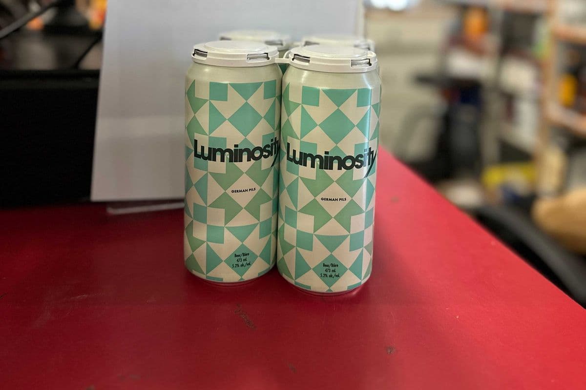 LUMINOSITY GERMAN PILS 473ML CLS (1 x 4 PK)