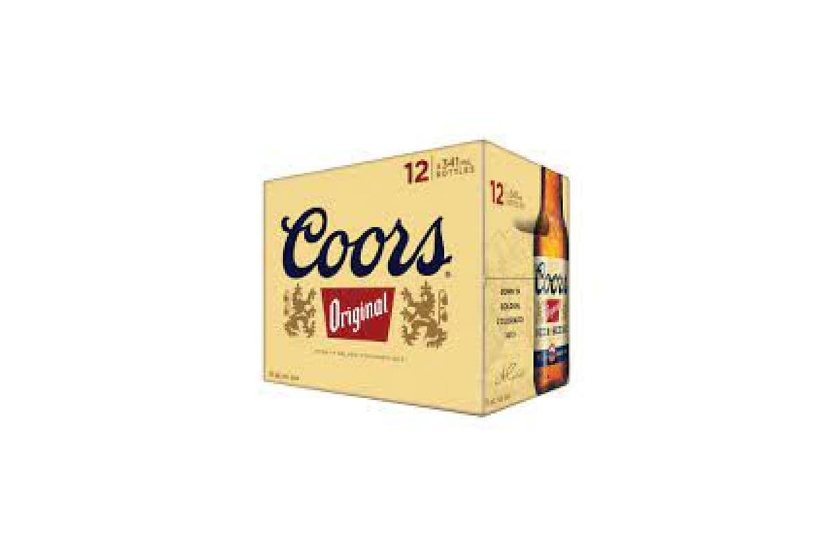 COORS ORIGINAL 12 BOTTLES (12 x 341 ml bottles)