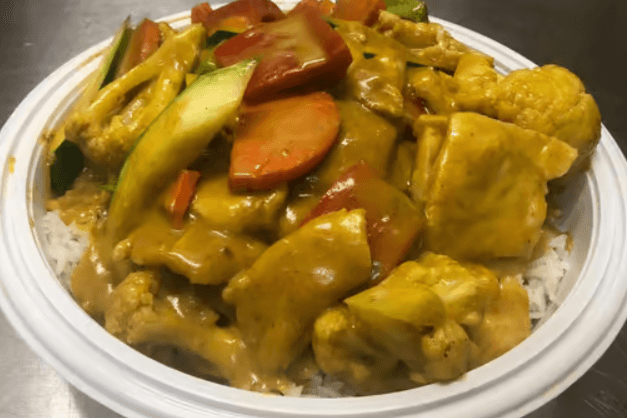 D12. Curried Beef Fried Rice