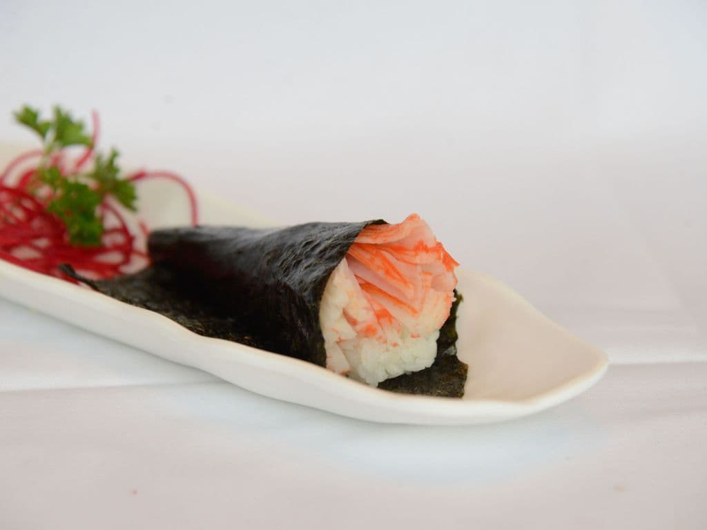 Crab Meat Hand Roll