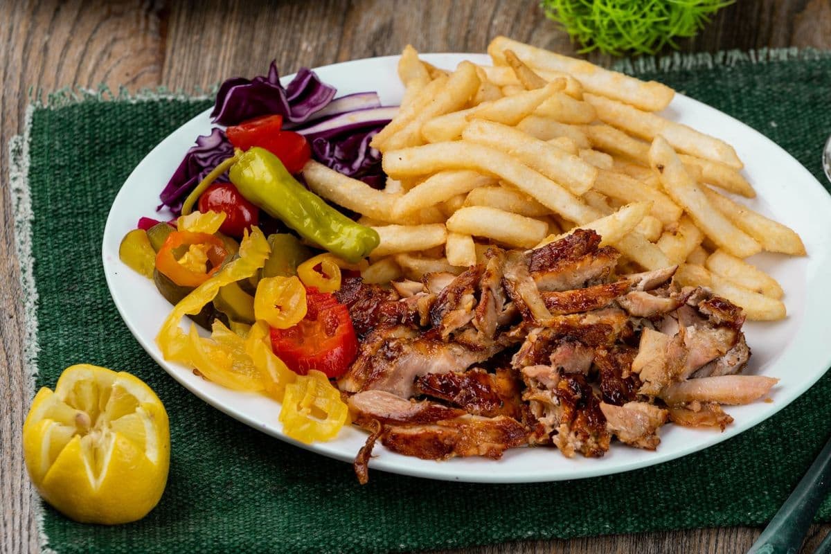 Chicken Shawarma Plate