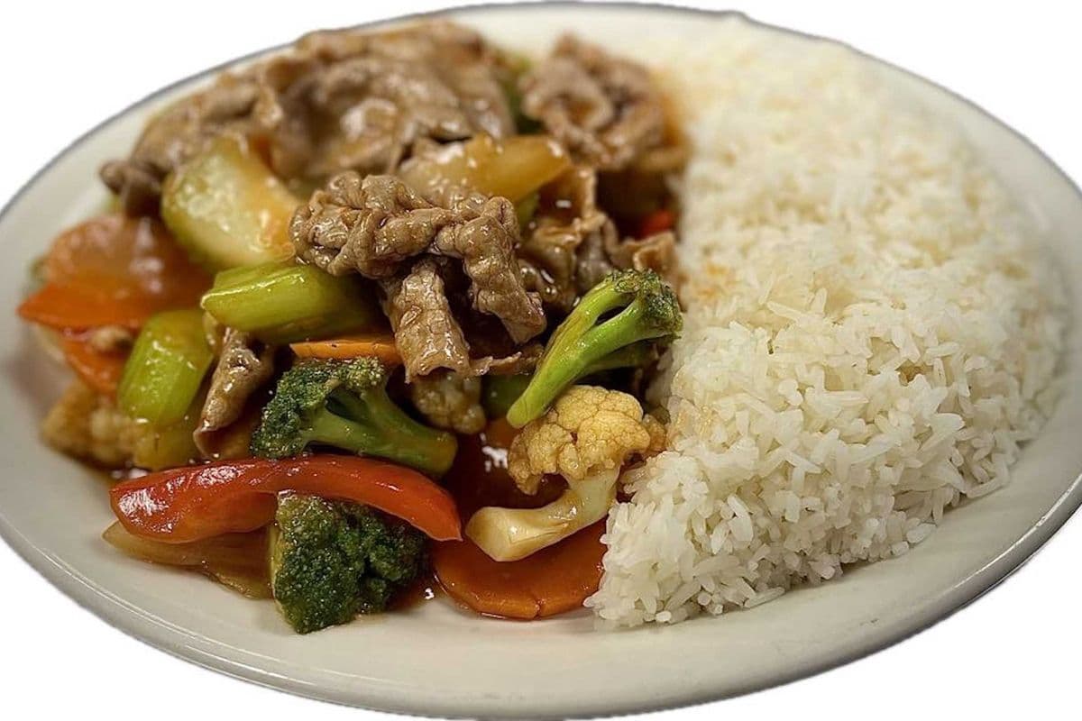38. Beef and Veg Stir-Fry - Rice