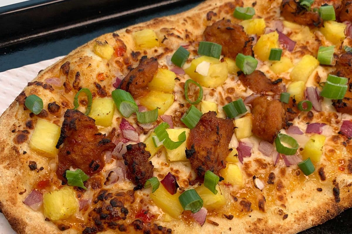 Lemongrass Luau Pizza