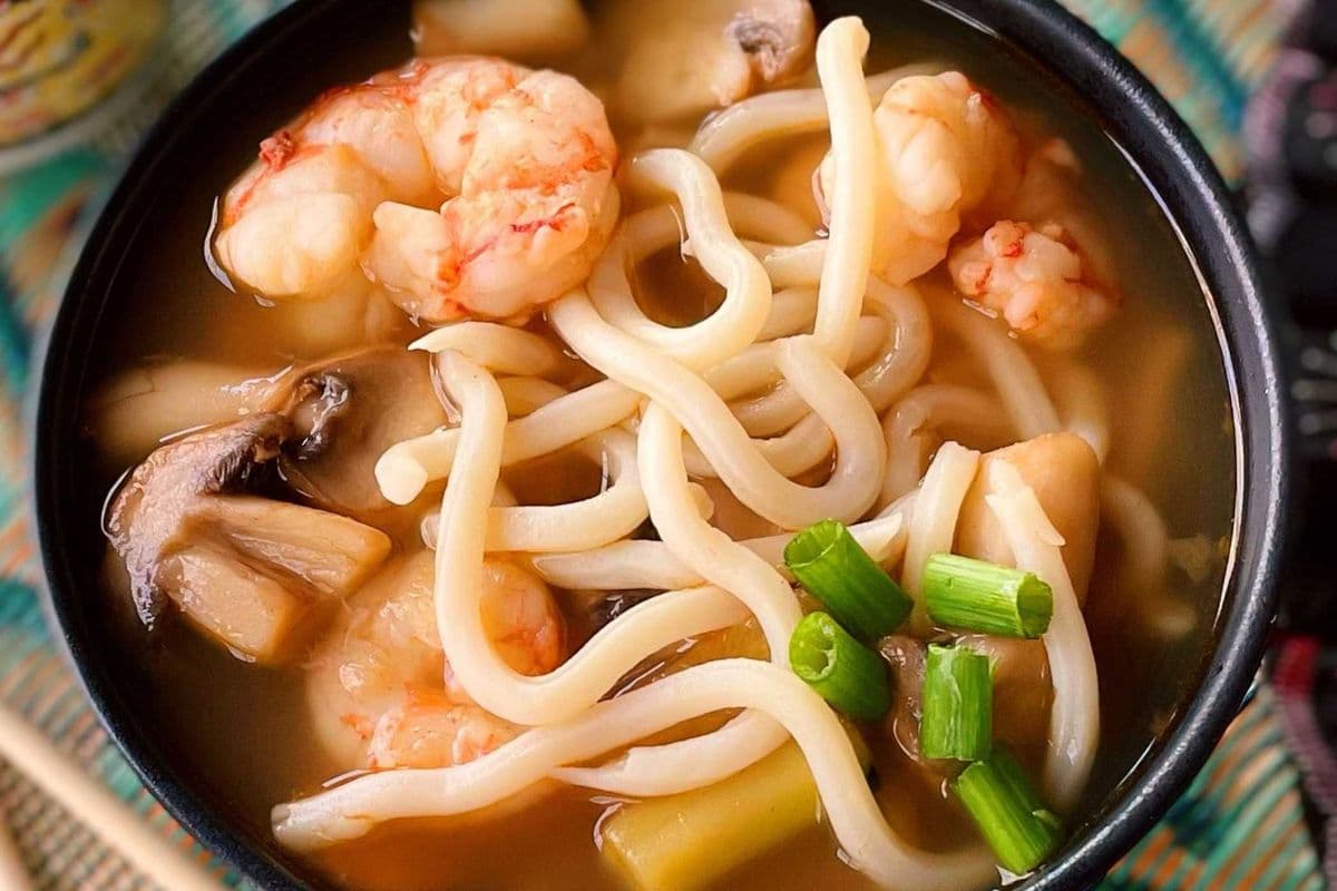 Seafood Udon Soup