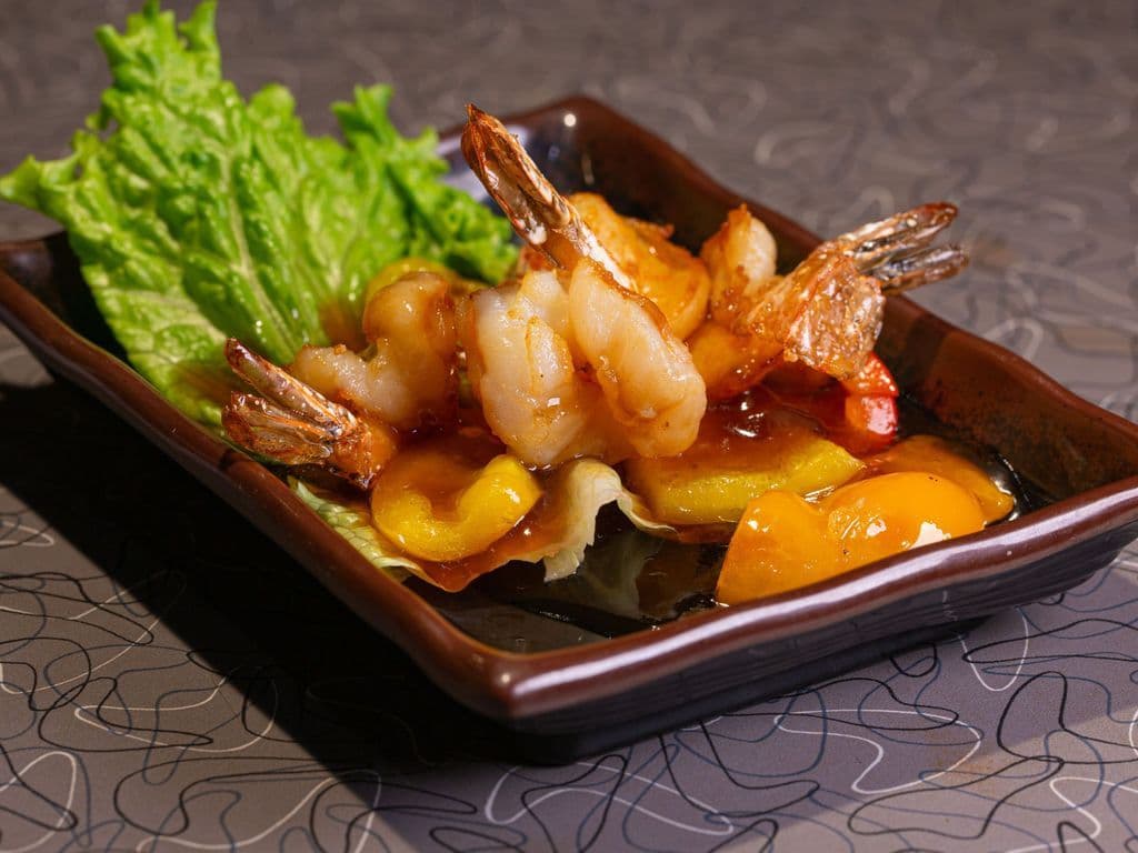 Shirmp Teriyaki Entrée