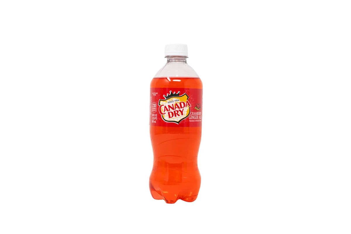 Canada Dry btl Cranberry gingerale 591ml (591ml)