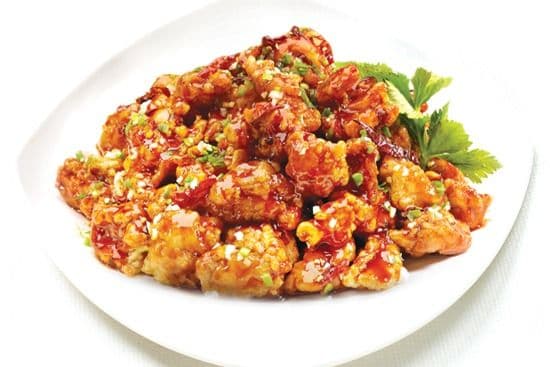 Khanpunggi (Deep-fried Sweet and Sour Chicken)