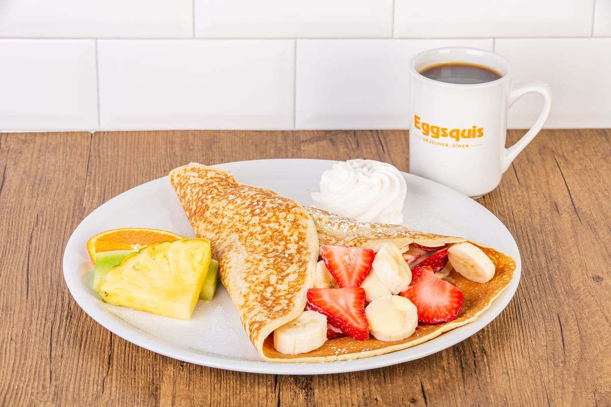 Strawberry Banana Crepe