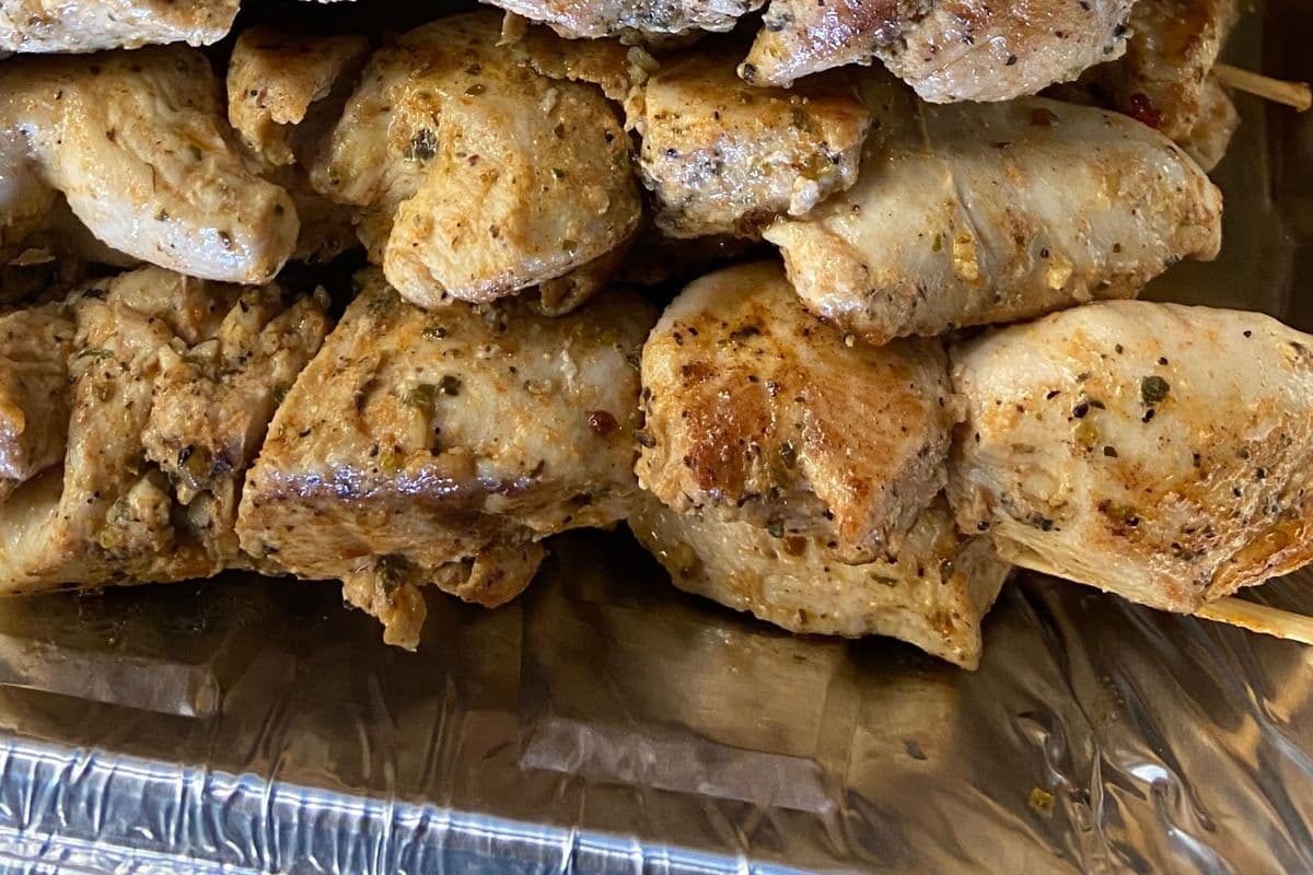 Chicken Souvlaki Stick