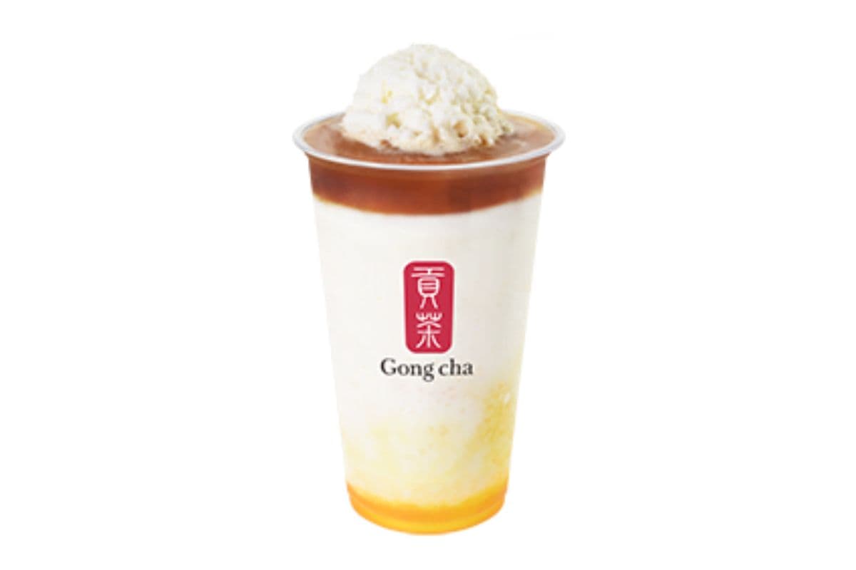 Peach Teaffogato