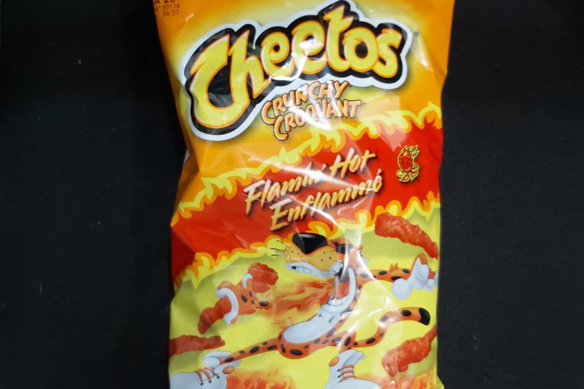 Cheetos croquant enflammé / crunchy flamin hot
