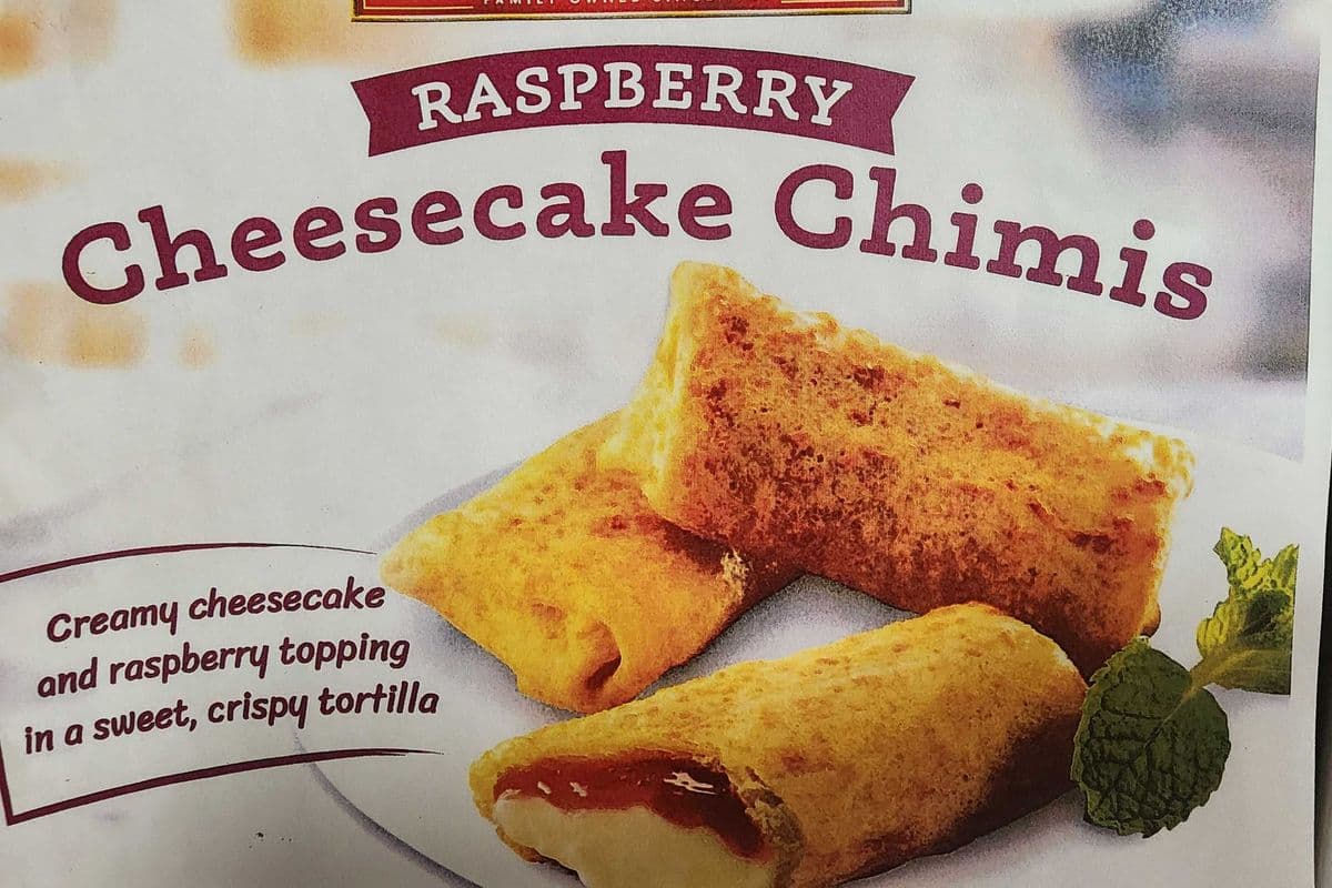 Raspberry Cheesecake Chimis