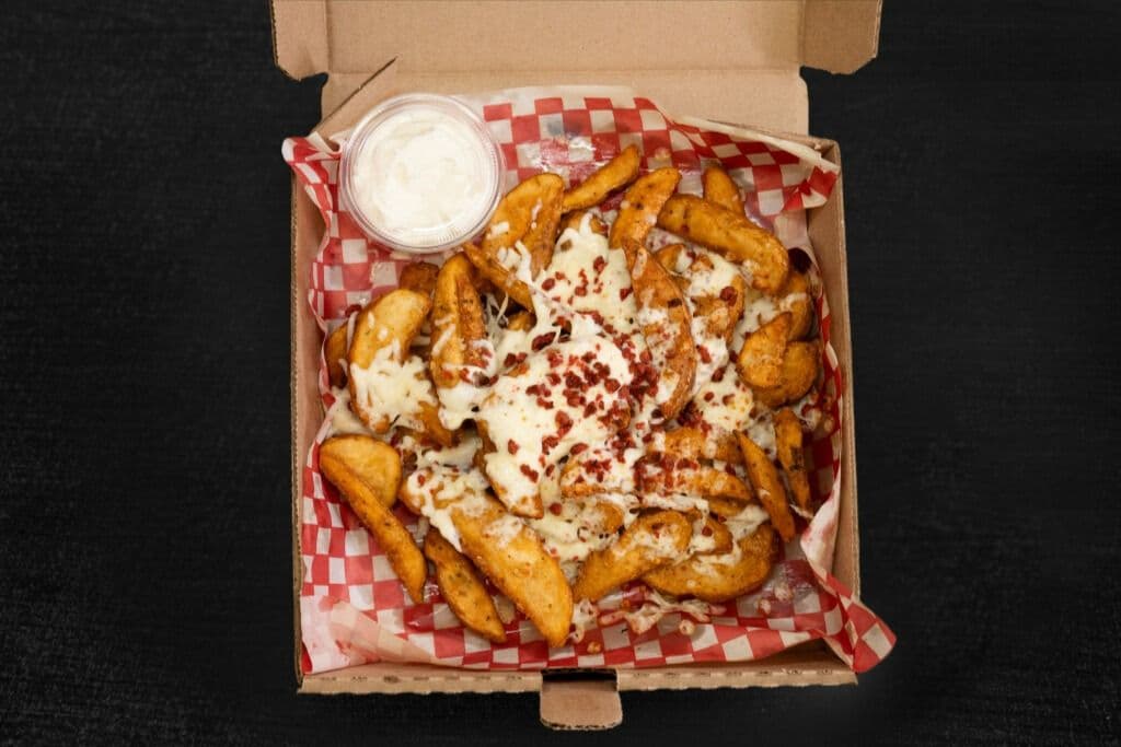 Potato Skins with Sour Cream