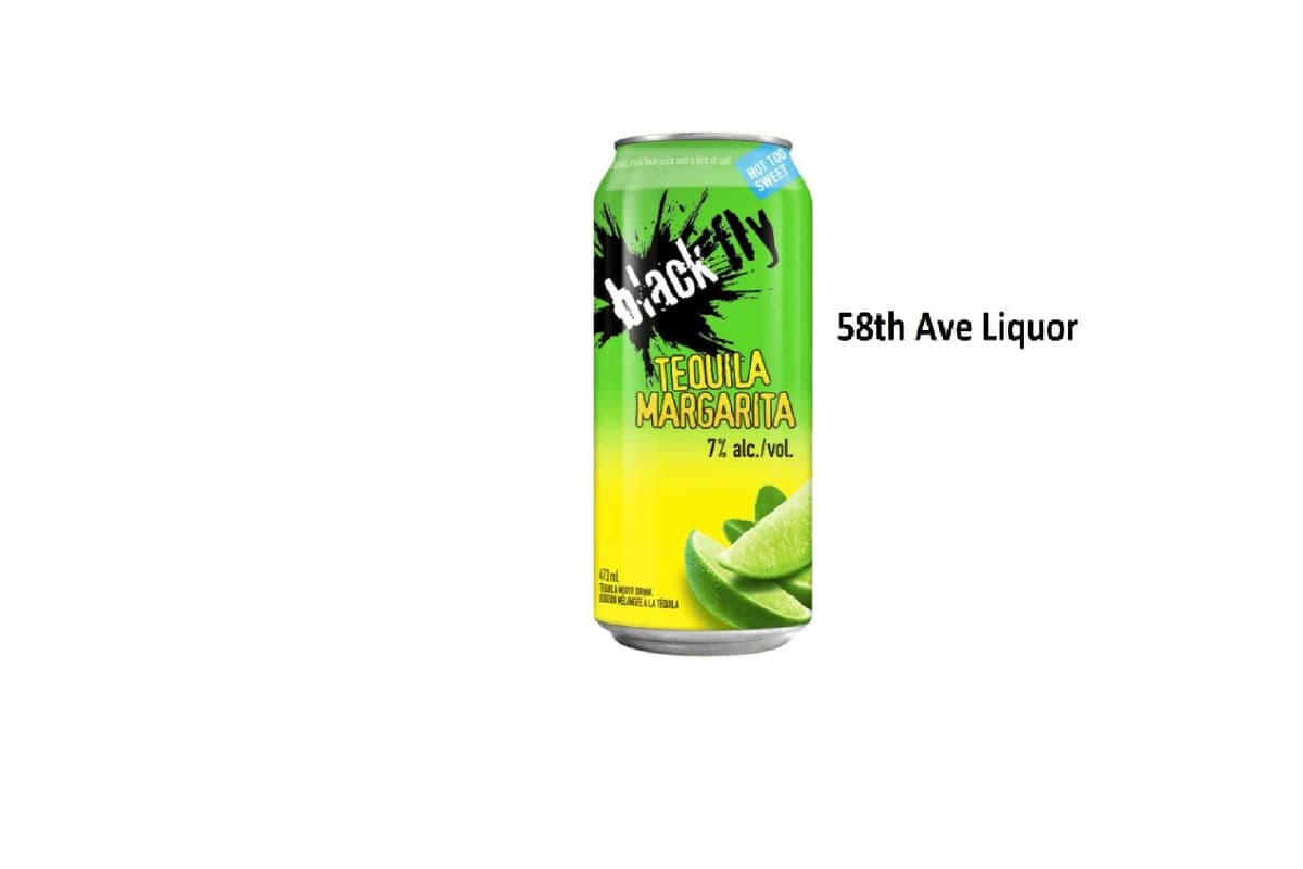 BLACK FLY TEQUILA MARGARITA CAN (1 x 473ML)